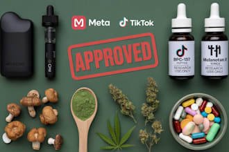 fix vero ads, cbd ads, peptide ads, iptv for facebook and meta ads