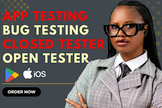 provide 12 testers closed testing 20 testers mobile app testing 12 testers ios