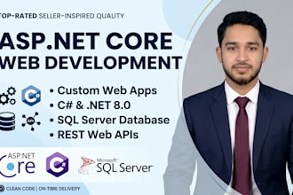 develop a web application using asp net core mvc and c sharp