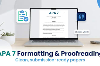 format and proofread your paper in strict apa style
