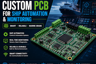 create high speed pcb for marine communication system
