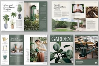 design ecommerce online store promotional brochure for product sales marketing