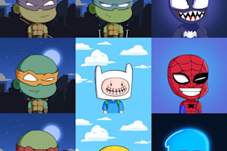 create nft character collection for you