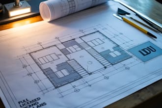 deliver  full licensed  adu plan, engineering set
