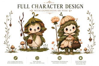 draw custom characters for you