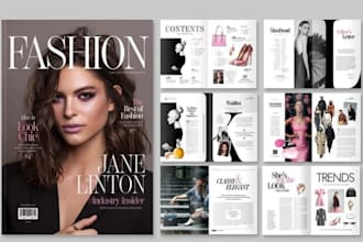 design editable digital luxury fashion clothing wholesale b2b product catalog