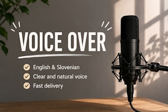 talk in english or slovenian for you