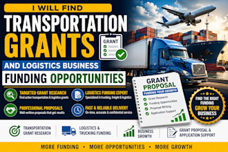 find transportation grants and logistics business funding opportunities