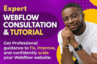 webflow tutorial webflow consultation webflow tutor as webflow expert