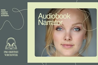 narrate and edit your audiobook