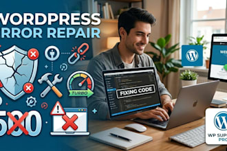correct the errors in your wordpress