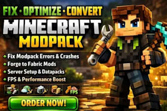 create fix mod minecraft modpack datapack server forge fabric mod plugin
