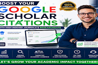 boost google scholar citation with high indexed journals, researchgate
