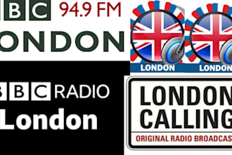 play your song or ads on any active london radio live
