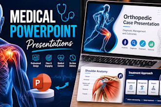 create professional medical and orthopedic powerpoint presentations