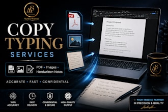 convert handwritten notes into word or PDF