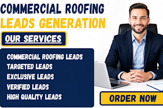 generate roofing lead construction lead roofing clients commercial roofing lead