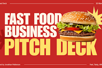 create food truck pos pitch deck food technology restaurant software pitch deck