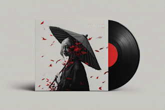 design album cover art or single artwork