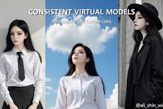 create legally safe custom ai model loras