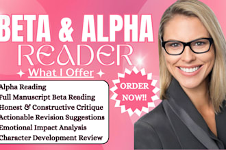 be fantasy beta reader, leitura romance beta reader, developmental book editor