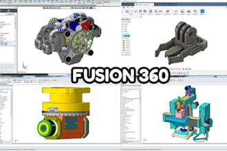 do complex 3d assemblies and mechanical design in fusion 360