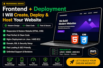 build and deploy responsive websites