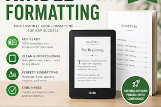 format your manuscript for kindle publishing