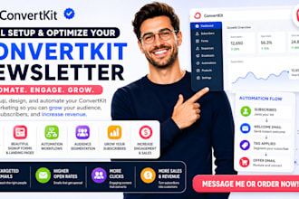setup converkit newsletter converkit email marketing converkit automation