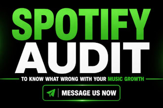 audit your spotify profile and find growth opportunities