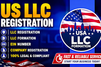 do USA llc registration with ein number for non US residents