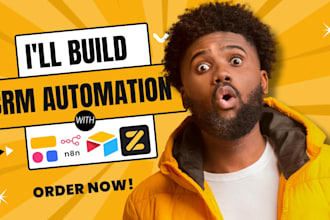 build softr client portal, airtable crm and n8n automations, zite app