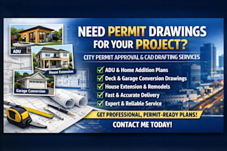 license engineer or city permit approval cad drafter, az, ca, ai, tx oh pe stamp