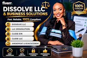 dissolve llc, llc dissolution, close ein, amendment and reinstatement