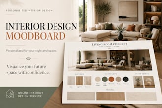 create a personalized interior design moodboard for your home