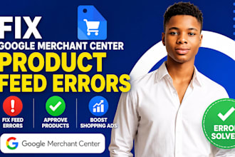 fix and optimize product feed google merchant center, fix product feed errors