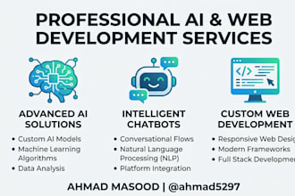build ai website, ai chatbot, ai saas, ai web app with react next js