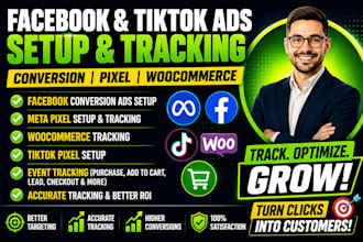 facebook conversion ads meta pixel tracking woocommerce tracking and tiktok ads