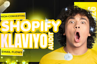 audit klaviyo email flows for shopify ecommerce store and boost revenue