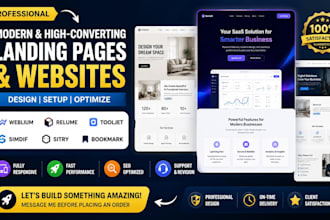 setup ezee panorama weblium relume bookmark sitry simdif tooljet landing pages