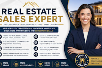 be real estate sales closer real estate online sales agent high ticket sales