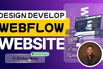 develop webflow landing page webflow redesign responsive webflow design webflow