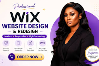 wix website design wix website redesign wix development wix website