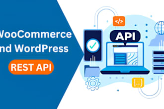 integrate wordpress API, woocommerce rest API, webhooks and ai automation