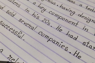 write anything with my beautiful handwriting