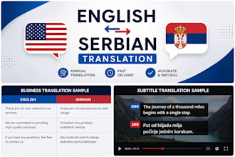 translate subtitles english to serbian