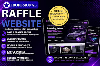 create a raffle wordpress website, competition raffle contest website