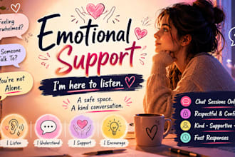 be your emotional support friend
