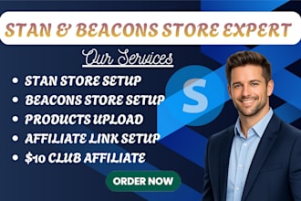 setup your stan store beacons ai for business growth