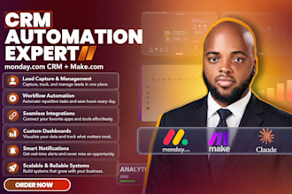 build a complete monday com operating system with make com automations dashboard